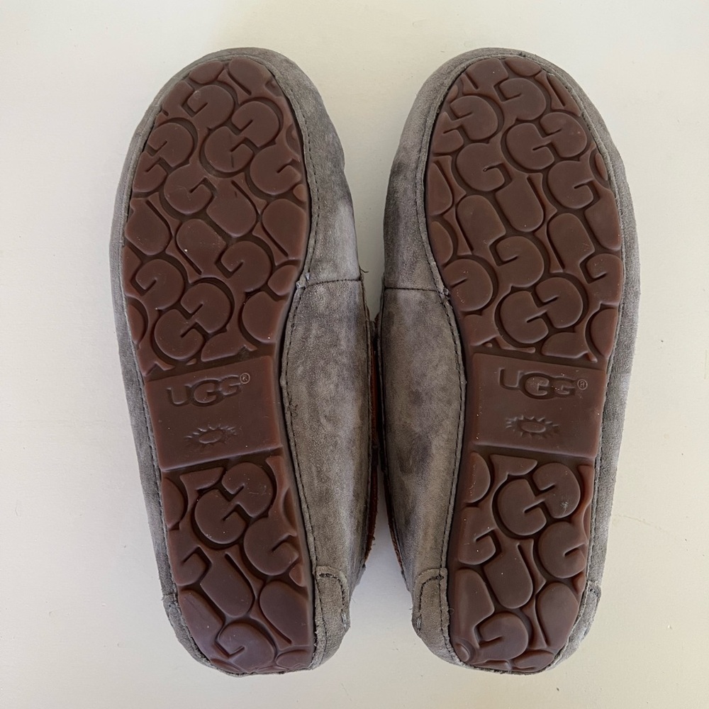 UGG Women’s Dakota Suede Slippers in Pewter Grey, size 8 - Picture 8 of 9